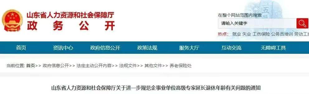 延迟退休方案2022年正式实施表格(山东延迟退休方案2022年正式实施)