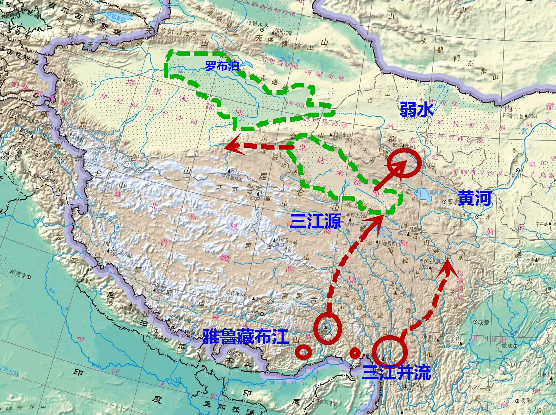 中国最长的河流（中国最长的河流简笔画）