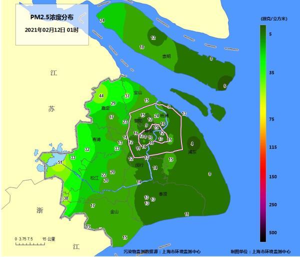 上海pm25查询（今日上海pm2.5实时查询）