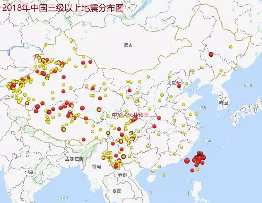 中国地震带分布图（中国地震带分布图和排名）