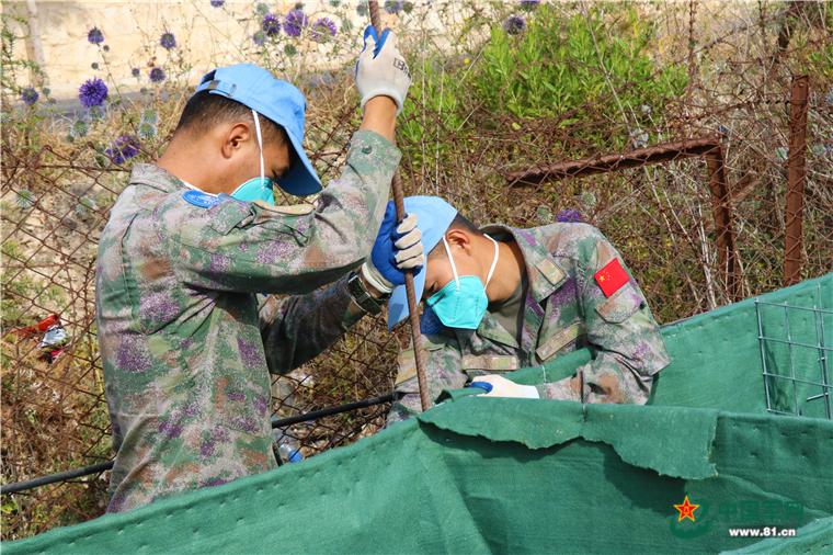 我赴黎维和建筑工兵分队年度施工任务圆满收官