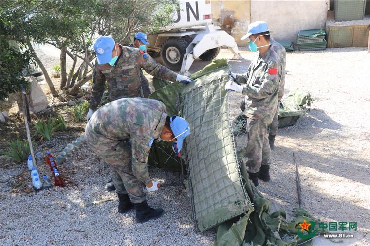 我赴黎维和建筑工兵分队年度施工任务圆满收官