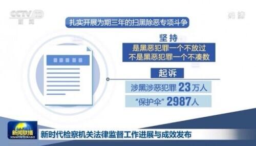 新时代检察机关法律监督工作进展与成效发布