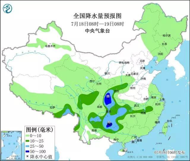 天气预报：7月16~18号暴雨大雨中心确认，60年一遇冷夏？农谚咋说